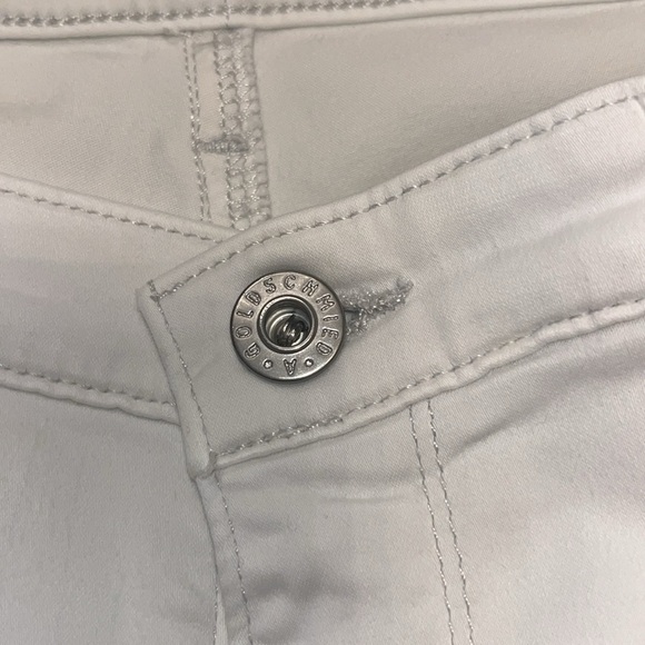 AG Adriano Goldschmied White Mid-Rise Cigarette Pants SZ 30R - Picture 9 of 9